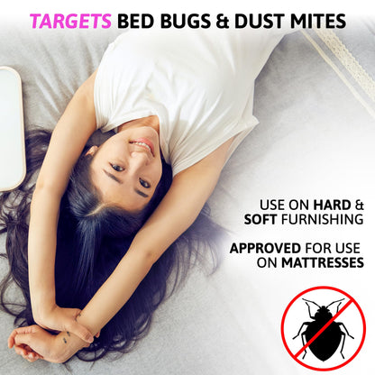 Aviro Bed Bug Killer (1 Litre) - Bed Bug Treatment Spray Approved For Use On Mattresses, Carpets And Hard Surfaces. Professional Strength For Immediate Control And Long Lasting Prevention