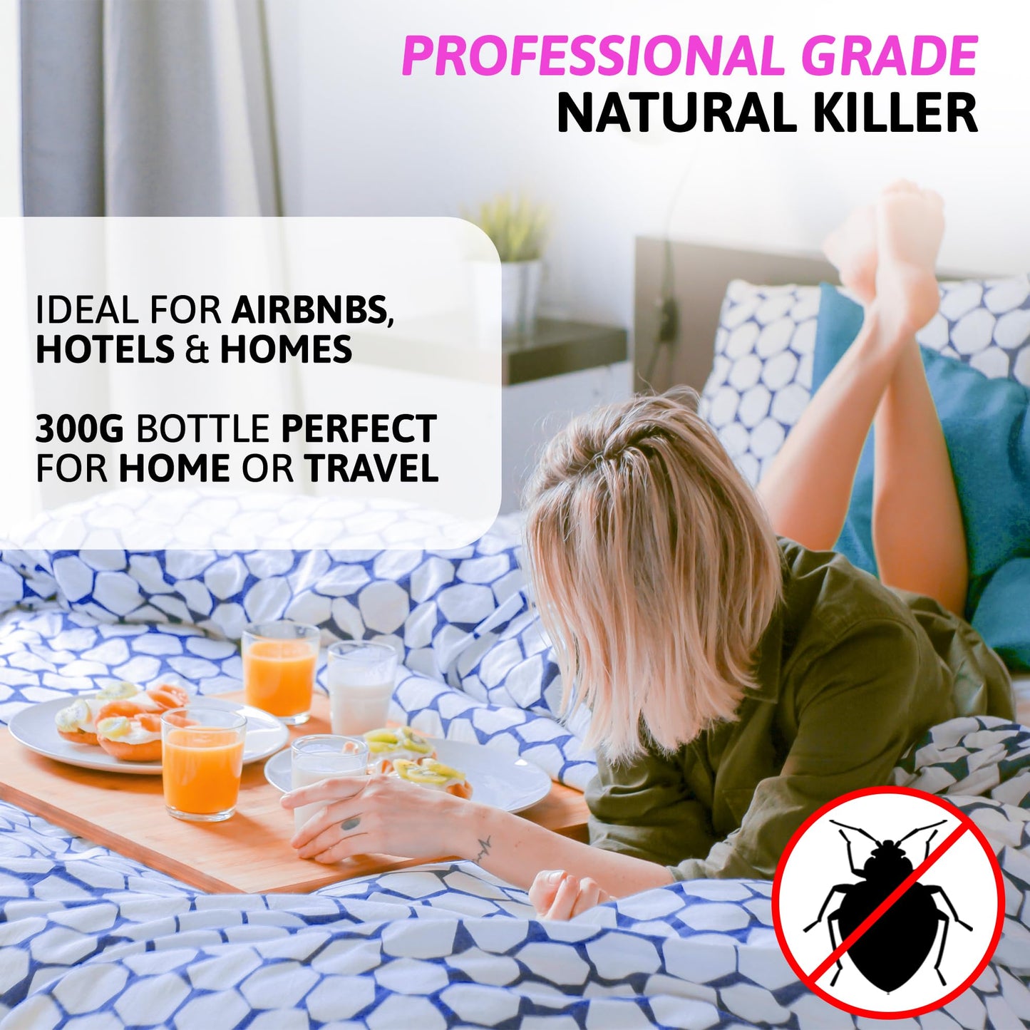 Aviro Bed Bug Killer (1 Litre) - Bed Bug Treatment Spray Approved For Use On Mattresses, Carpets And Hard Surfaces. Professional Strength For Immediate Control And Long Lasting Prevention