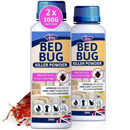 Aviro Bed Bug Killer (1 Litre) - Bed Bug Treatment Spray Approved For Use On Mattresses, Carpets And Hard Surfaces. Professional Strength For Immediate Control And Long Lasting Prevention