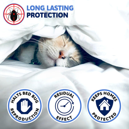 Aviro Bed Bug Killer - Strong Fast Acting Bed Bug Spray for Immediate Control & Ongoing Prevention Against Bed Bugs. Professional Bed Bug Treatment Spray Approved for Use On Hard & Soft Surfaces